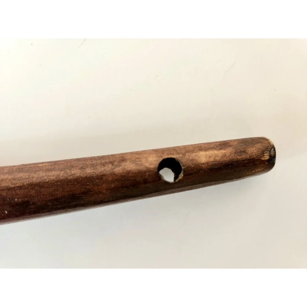 VTG Extra Long Wooden Ladle Hand Carved Rustic Primitive Farmhouse Kitchen 21